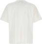 Vtmnts Oversized Wit Katoenen T-Shirt White Heren - Thumbnail 2