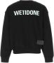 We11Done Zwart katoen oversize sweatshirt Zwart Heren - Thumbnail 2