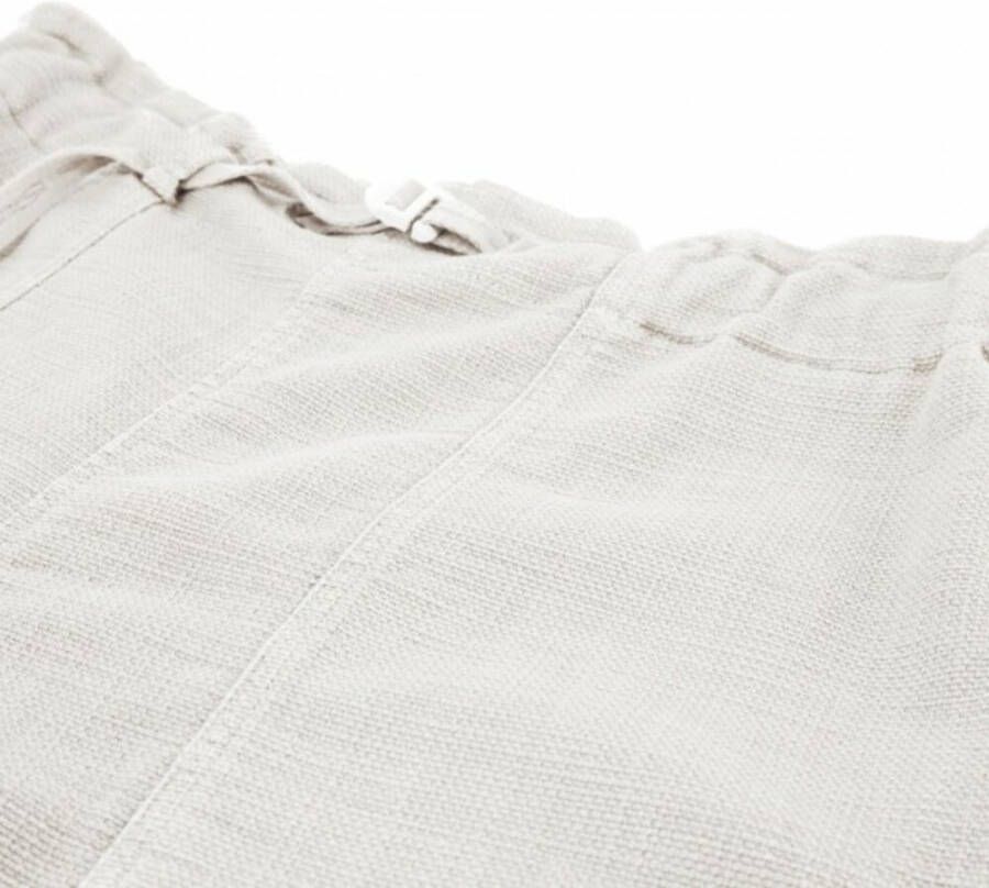 White Sand Shorts Jane Con Coulisse Wit Dames