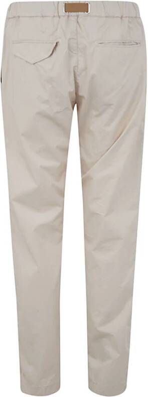 White Sand Slim-fit Trousers Wit Heren