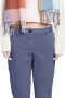 White Sand Straight Trousers Blauw Dames - Thumbnail 2