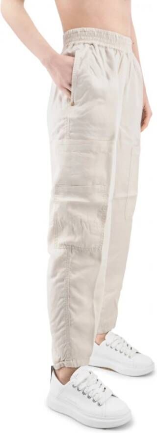 White Sand Trousers Beige Dames