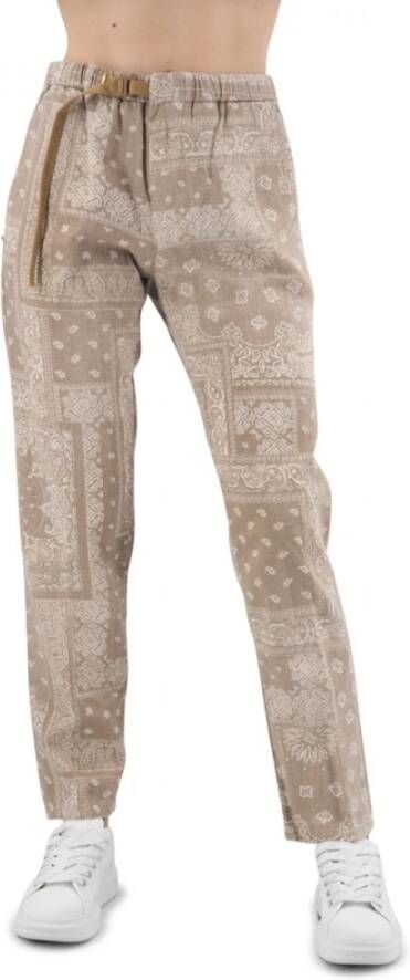 White Sand Trousers Beige Dames