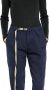 White Sand Straight Trousers Blauw Dames - Thumbnail 2