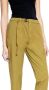 White Sand Marylin trousers with coulisse Groen Dames - Thumbnail 2