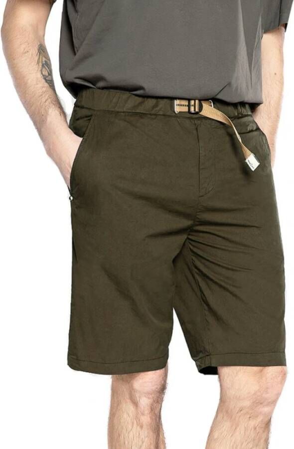White Sand Trousers Groen Heren