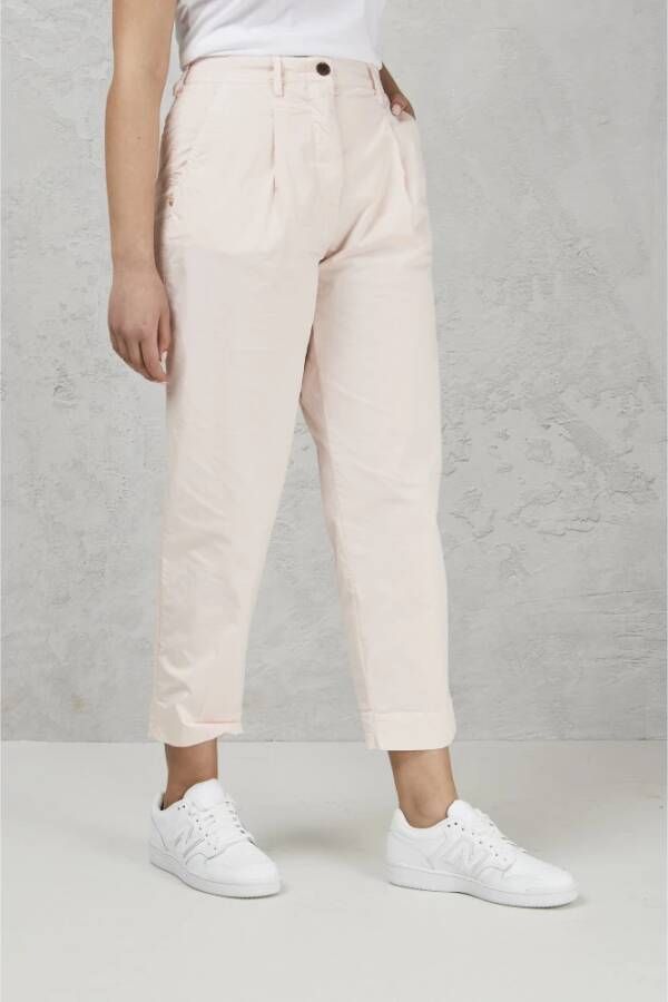 White Sand Trousers Roze Dames