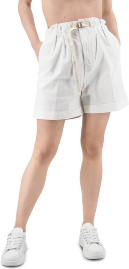 White Sand Trousers Wit Dames