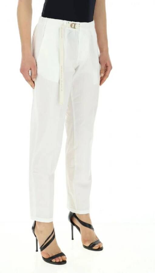 White Sand Trousers Wit Dames