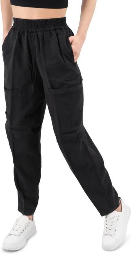 White Sand Trousers Zwart Dames