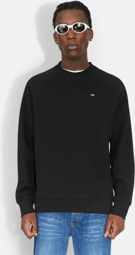 Wood Sweatshirt Hoodies Zwart Heren