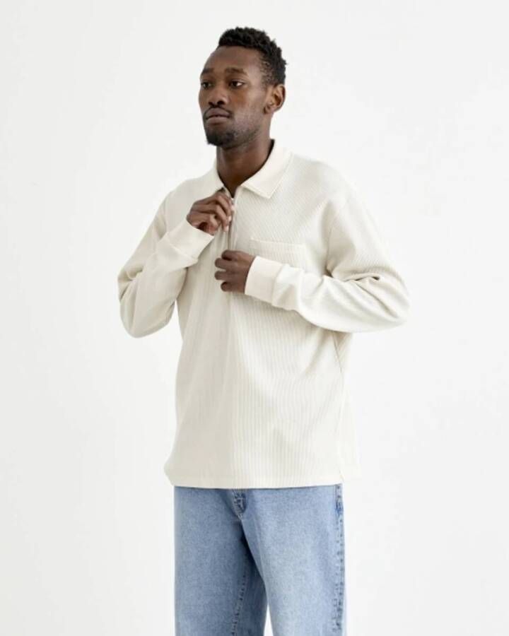 Woodbird Pullover Beige Heren