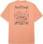 Woodbird T-shirt korte mouw Rood Heren - Thumbnail 2