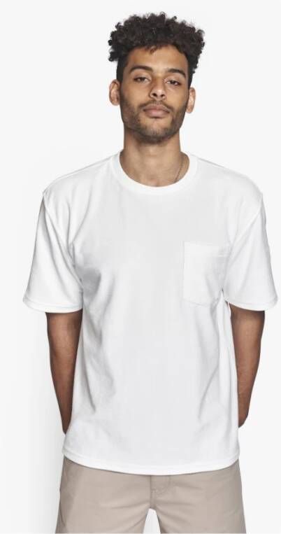 Woodbird T-Shirt- WB Steen Towel TEE Wit Heren