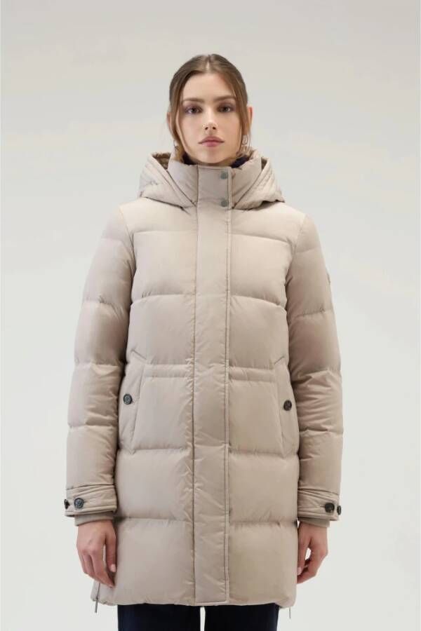 Woolrich Alsea parka Beige Dames