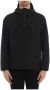 Woolrich Zwarte Tech Anorak Jas Zwart Heren - Thumbnail 2