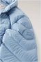 Woolrich Chevron Gewatteerde Jas Lichtblauw Blauw Dames - Thumbnail 2