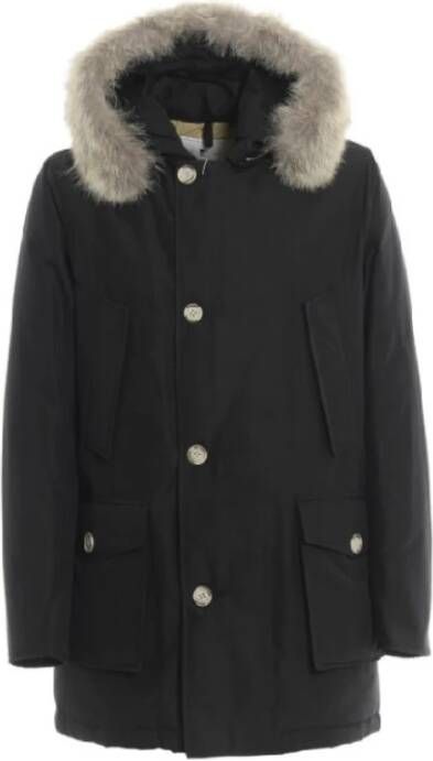 Woolrich Coats Zwart Heren