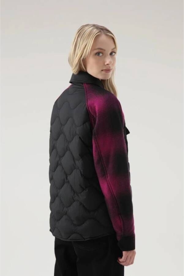 Woolrich Zwarte Jas Zwart Dames