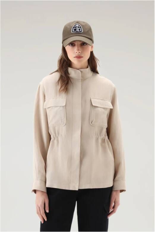 Woolrich Jackets Beige Dames