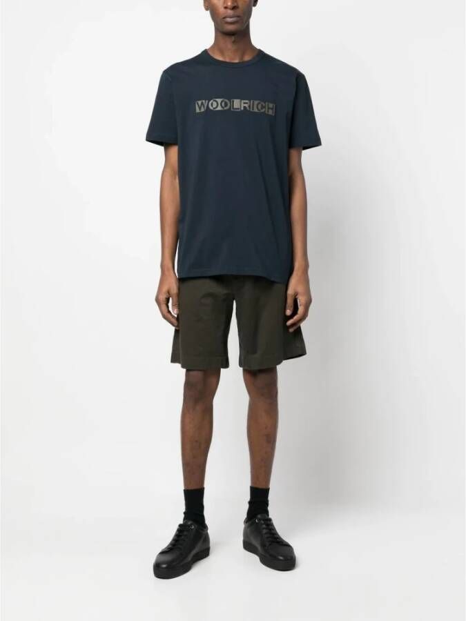 Woolrich Casual shorts Groen Heren