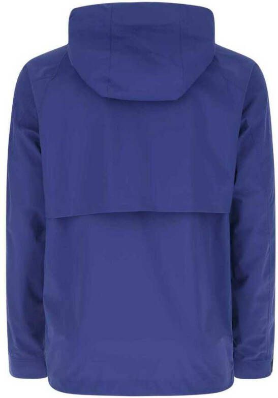 Woolrich Elektrisch Blauwe Windbreaker Jas Blauw Heren