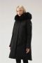 Woolrich Comfortabele en Beschermende Anorak: Essentiële Winterkleding Zwart Dames - Thumbnail 2