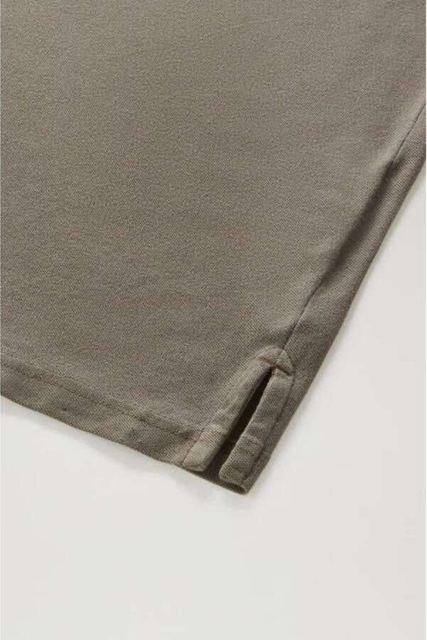 Woolrich Polo Shirts Groen Heren
