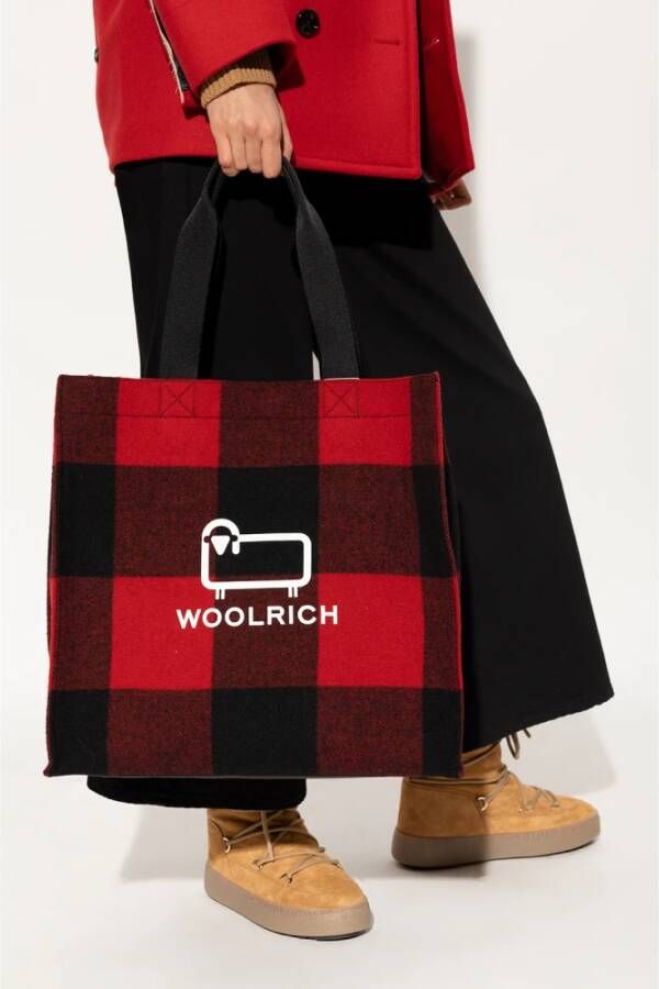Woolrich Shopper tas Rood Dames