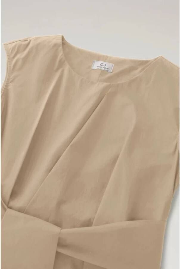 Woolrich Short Dresses Beige Dames