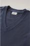 Woolrich Katoenen T-shirt met Pofmouwen en Uitzicht op het Meer Blauw Dames - Thumbnail 2
