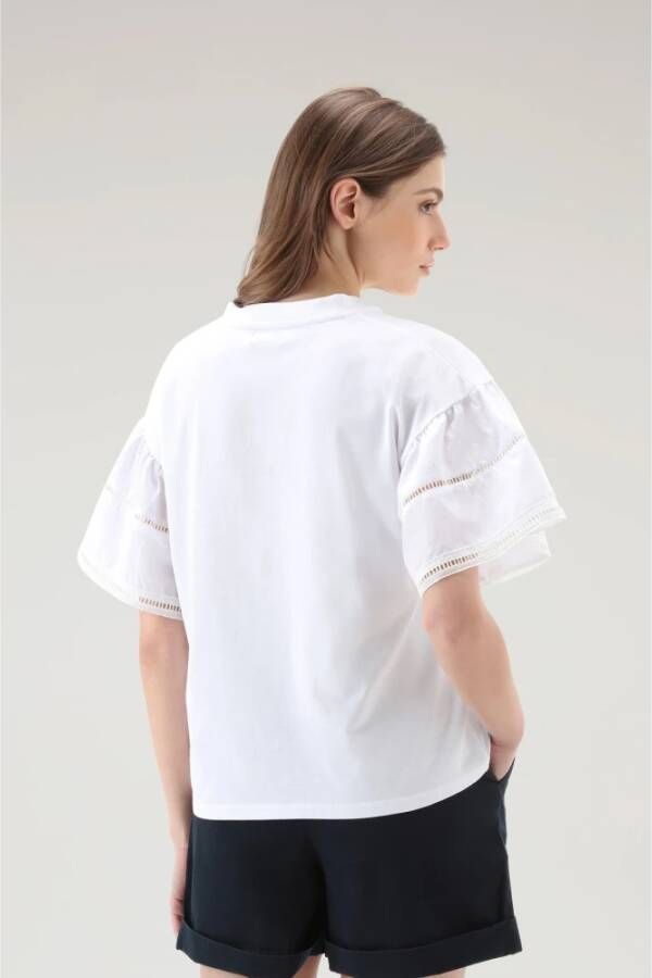 Woolrich T-Shirts Wit Dames