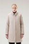 Woolrich Tech Softshell Bruine Trenchcoat Beige Dames - Thumbnail 2