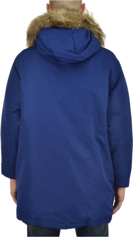 Woolrich Winter Jackets Blauw Heren