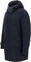 Woolrich Polar High Collar Parka Blue Heren - Thumbnail 2