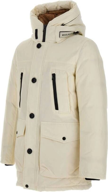 Woolrich Heren Winterjas Wit Heren