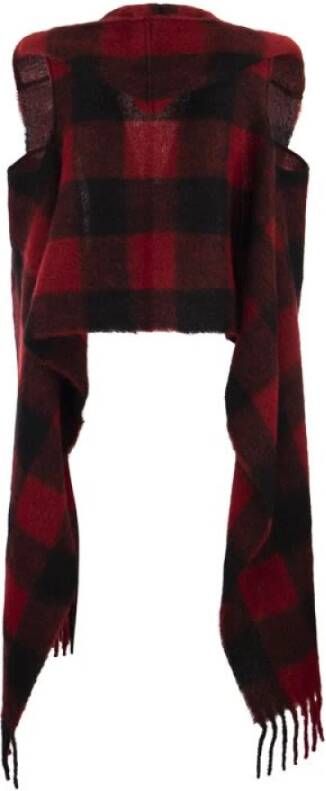 Woolrich Winter Scarves Rood Dames