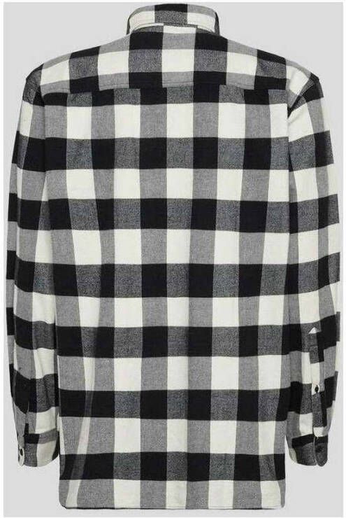 Woolrich Normaal shirt Zwart Heren
