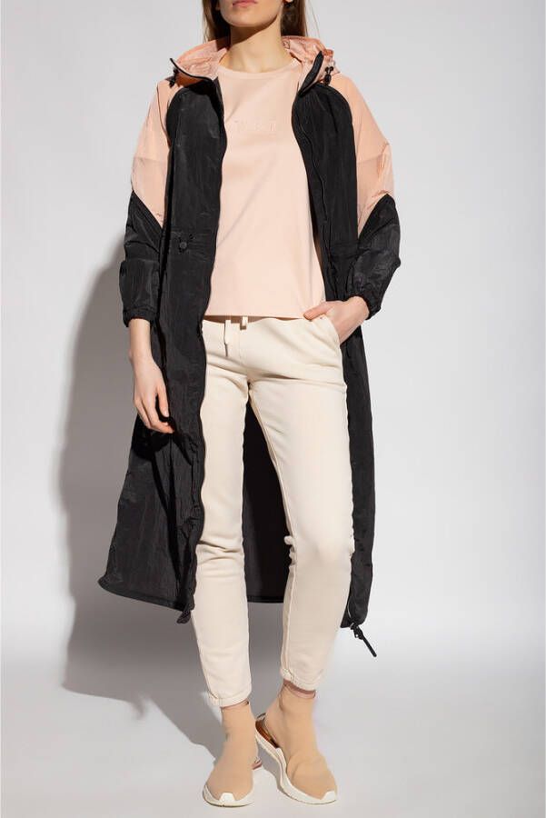 Woolrich Lichtgewicht Lange Parka Zwart Dames
