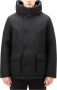 Woolrich Arctic Anorak Wind- en waterbestendige eendendons jas Black Heren - Thumbnail 1