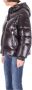 Woolrich Zwarte jas met capuchon zijlogo en zakken Zwart Dames - Thumbnail 2