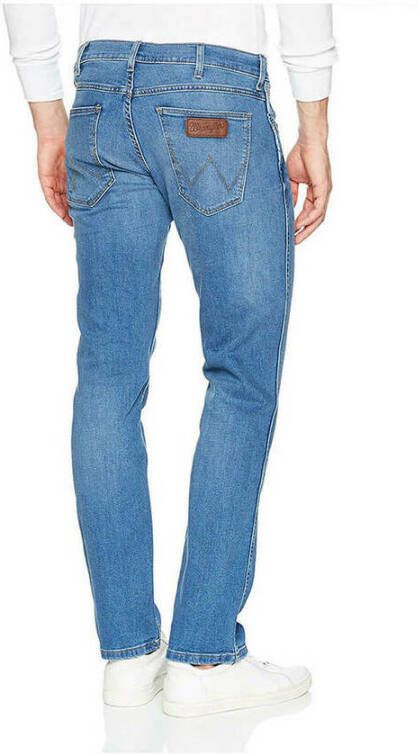 Wrangler Greensboro jeans w15qfw117 de look Blauw Heren