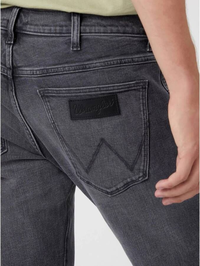 Wrangler Slim-fit Jeans Grijs Heren