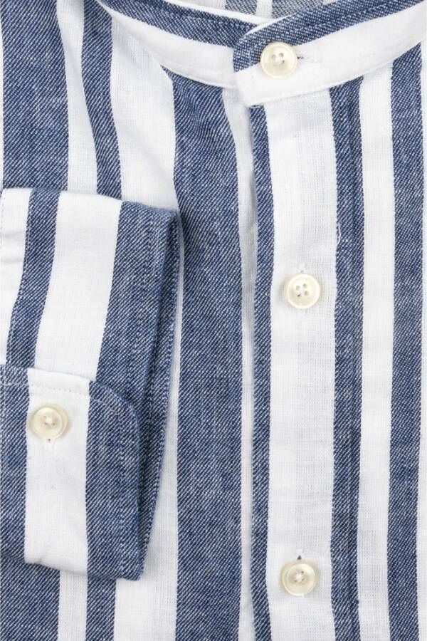 Xacus Casual overhemd Blauw Heren