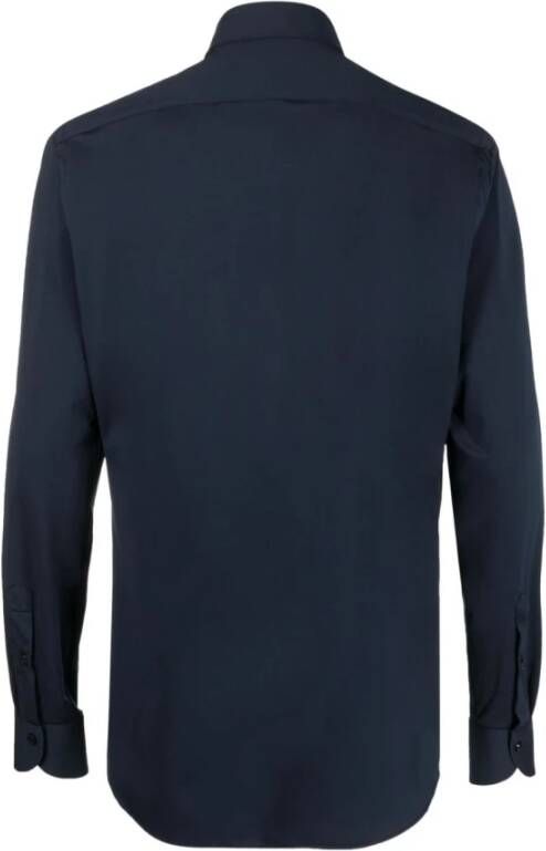 Xacus Casual overhemd Blauw Heren