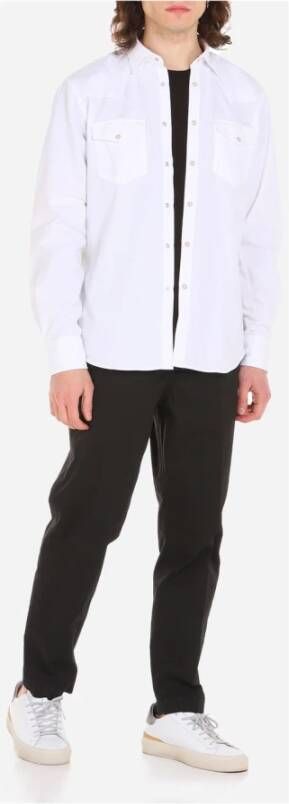 Xacus Casual overhemd Wit Heren
