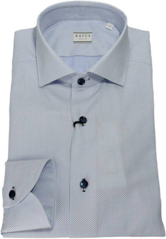 Xacus Shirt Blauw Heren