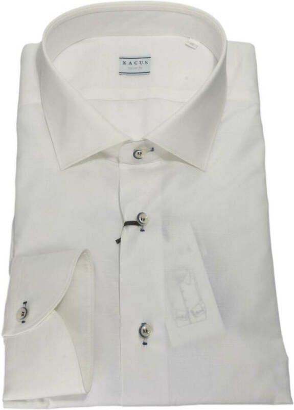 Xacus Tailor Shirt 21705810 Dressing Wit Heren