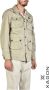 Xagon Man Stijlvolle Jas met Meerdere Zakken Beige Heren - Thumbnail 3