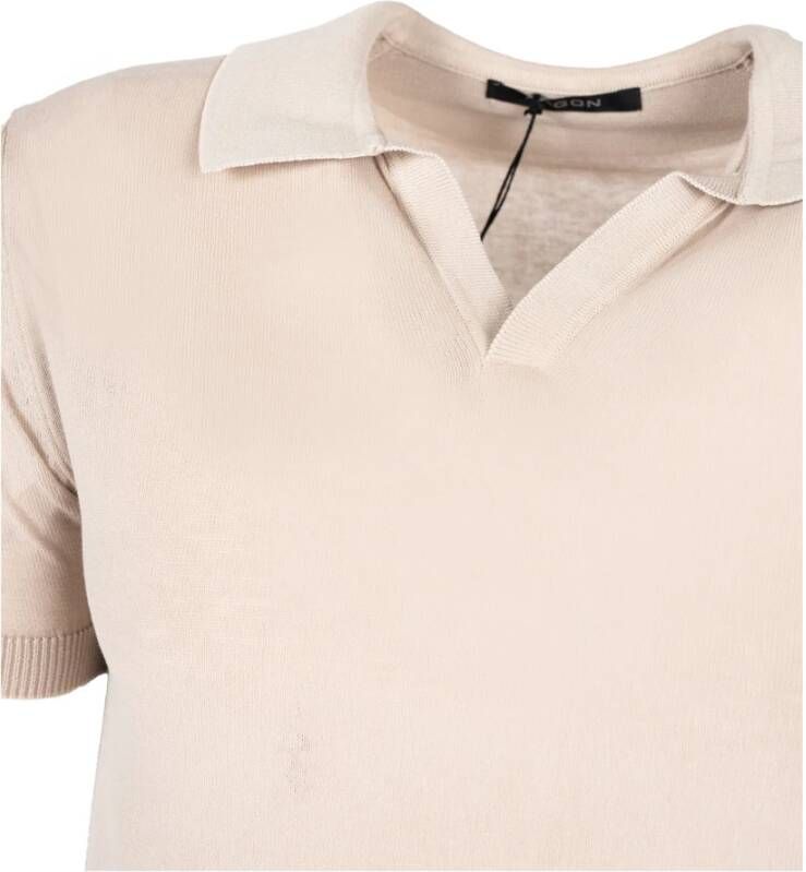 Xagon Man Polo Shirt Beige Heren
